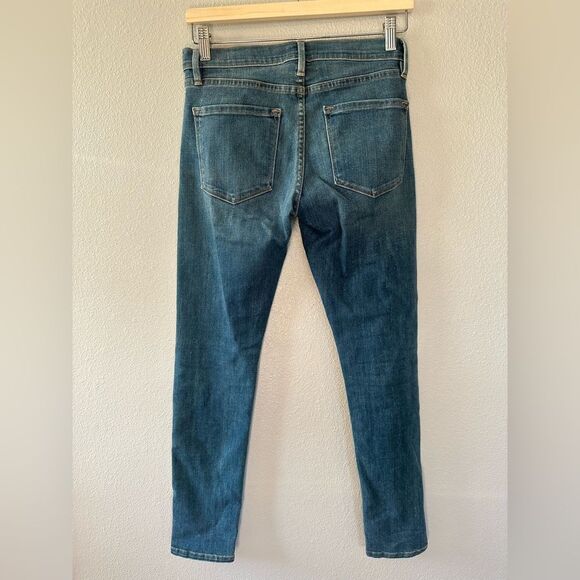 FRAME Le Garcon Denim Jeans Berkley Square Size 24 - Picture 6 of 11